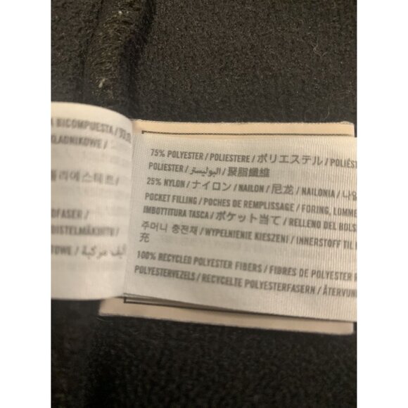 Abercrombie & Fitch L Black Sherpa Full-Zip Vest Casual Y2K - Picture 7 of 7